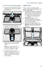 Preview for 37 page of Bosch SGE53X52UC Operating Instructions Manual