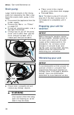 Preview for 38 page of Bosch SGE53X52UC Operating Instructions Manual