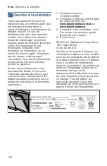 Preview for 102 page of Bosch SGE53X52UC Operating Instructions Manual