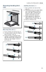 Предварительный просмотр 23 страницы Bosch SGE68X55UC Operating Instructions Manual