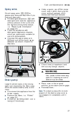 Предварительный просмотр 37 страницы Bosch SGE68X55UC Operating Instructions Manual