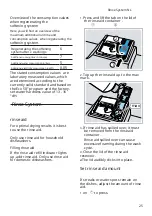 Предварительный просмотр 25 страницы Bosch SGS2HVW72E User Manual