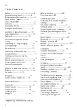 Preview for 2 page of Bosch SGS2ITW04E User Manual