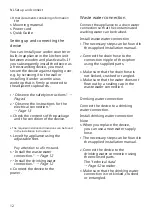 Preview for 12 page of Bosch SGS2ITW04E User Manual