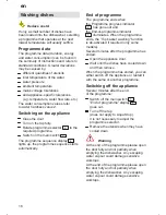 Preview for 16 page of Bosch SGS43T92GB Instructions For Use Manual