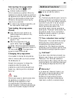 Preview for 17 page of Bosch SGS43T92GB Instructions For Use Manual