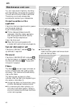 Preview for 40 page of Bosch SGS69A12 Instructions For Use Manual