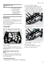 Предварительный просмотр 19 страницы Bosch SGV2HAX02E Instructions For Use Manual