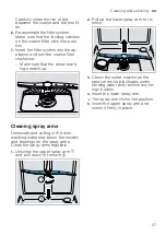 Предварительный просмотр 37 страницы Bosch SGV2HAX02E Instructions For Use Manual