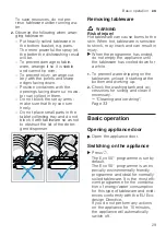 Preview for 29 page of Bosch SGV2ITX18G User Manual