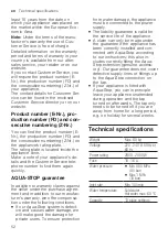 Preview for 52 page of Bosch SGV4HAX40E User Manual