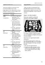 Предварительный просмотр 19 страницы Bosch SGV4HCX48E User Manual