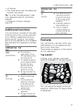 Preview for 19 page of Bosch SGV4HVX33E User Manual