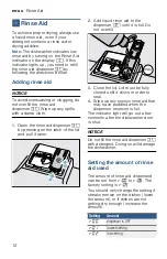 Предварительный просмотр 12 страницы Bosch SHE33T52UC Operating Instructions Manual