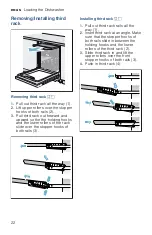 Предварительный просмотр 22 страницы Bosch SHE33T52UC Operating Instructions Manual