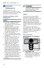 Предварительный просмотр 34 страницы Bosch SHE33T52UC Operating Instructions Manual