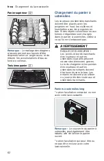 Предварительный просмотр 62 страницы Bosch SHE33T52UC Operating Instructions Manual