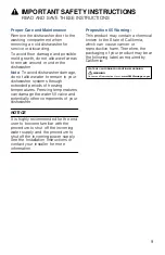 Preview for 9 page of Bosch SHE3AR Series Operating Instructions Manual