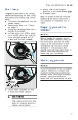 Preview for 33 page of Bosch SHE3AR Series Operating Instructions Manual