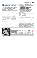 Preview for 39 page of Bosch SHE3AR Series Operating Instructions Manual