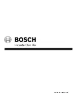 Preview for 1 page of Bosch SHE43P06UC - Evolution 300 Series Full Console Dishwasher User Manual