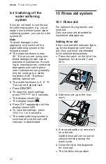 Preview for 22 page of Bosch SHE53B75UC Use And Care Manual