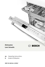 Bosch SHE53T5 UC Series Operating Instructions Manual предпросмотр