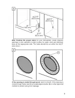 Предварительный просмотр 9 страницы Bosch SHE53T52UC/01 Installation Instructions Manual