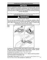 Предварительный просмотр 15 страницы Bosch SHE53T52UC/01 Installation Instructions Manual