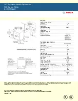 Preview for 2 page of Bosch SHE53T52UC Features & Specifications