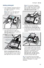 Preview for 23 page of Bosch SHE53T52UC Operating Instructions Manual