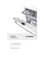 Preview for 1 page of Bosch SHE53T5xUC Series Operating Instructions Manual