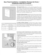 Предварительный просмотр 8 страницы Bosch SHE55R52UC/64 Installation Instructions Manual