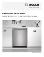 Preview for 1 page of Bosch SHE55RF5UC Use And Care Manual