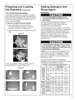 Preview for 10 page of Bosch SHE58C Use And Care Manual