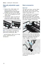 Предварительный просмотр 18 страницы Bosch SHE65T52UC Operating Instructions Manual