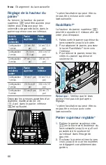 Предварительный просмотр 66 страницы Bosch SHE68T52UC Operating Instructions Manual