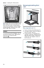 Preview for 20 page of Bosch SHE863WF2N Operating Instructions Manual