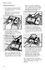 Preview for 24 page of Bosch SHE863WF2N Operating Instructions Manual