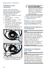 Preview for 80 page of Bosch SHE863WF2N Operating Instructions Manual