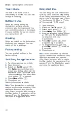 Preview for 44 page of Bosch SHE88PZ65N Operating Instructions Manual