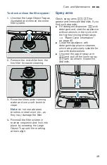 Preview for 49 page of Bosch SHE88PZ65N Operating Instructions Manual