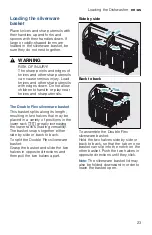 Preview for 23 page of Bosch SHE89PW55N Operating Instructions Manual