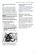 Preview for 17 page of Bosch SHE89PW75N Operating Instructions Manual