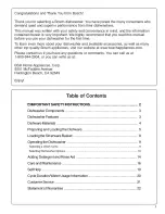 Preview for 2 page of Bosch SHE99C05 Use And Care Manual