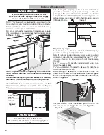 Preview for 6 page of Bosch SHE9ER55UC Installation Instructions Manual