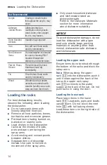 Preview for 14 page of Bosch SHEM63W52N Operating Instructions Manual