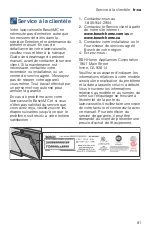 Preview for 81 page of Bosch SHEM63W52N Operating Instructions Manual