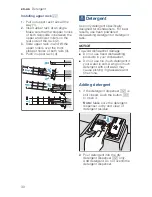 Предварительный просмотр 30 страницы Bosch SHEM78WH5N Operating Instructions Manual