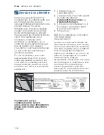 Предварительный просмотр 112 страницы Bosch SHEM78WH5N Operating Instructions Manual